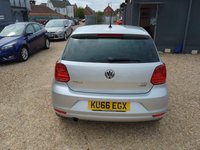 USED 2016 66 VOLKSWAGEN POLO 1.2 TSI BlueMotion Tech Match Euro 6 (s/s) 5dr Â£20 TAX+FSH+1 OWNER+ULEZ FREE
