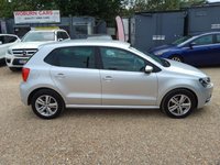 USED 2016 66 VOLKSWAGEN POLO 1.2 TSI BlueMotion Tech Match Euro 6 (s/s) 5dr Â£20 TAX+FSH+1 OWNER+ULEZ FREE
