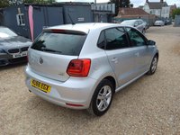 USED 2016 66 VOLKSWAGEN POLO 1.2 TSI BlueMotion Tech Match Euro 6 (s/s) 5dr Â£20 TAX+FSH+1 OWNER+ULEZ FREE