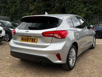 USED 2018 68 FORD FOCUS 1.0T EcoBoost Titanium Hatchback 5dr Petrol Manual Euro 6 (s/s) (125 ps) New Wetbelt included with sale * 2 Owners * 6 Services