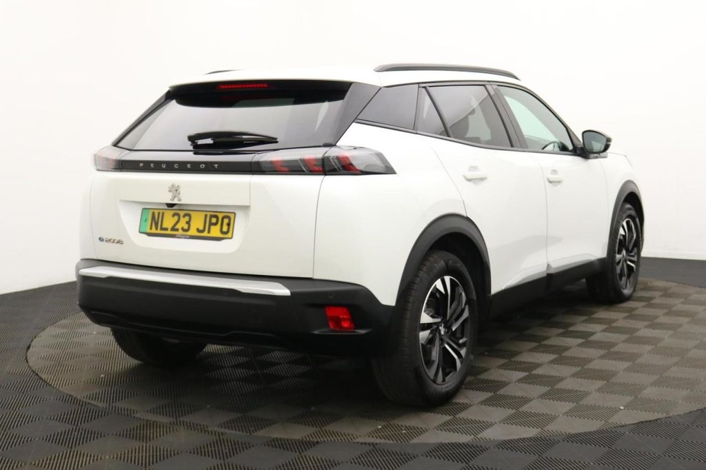 USED 2023 23 PEUGEOT E-2008 50kWh Allure Premium + SUV 5dr Electric Auto (7kW Charger) (136 ps) Car Play, Camera, Sat Nav