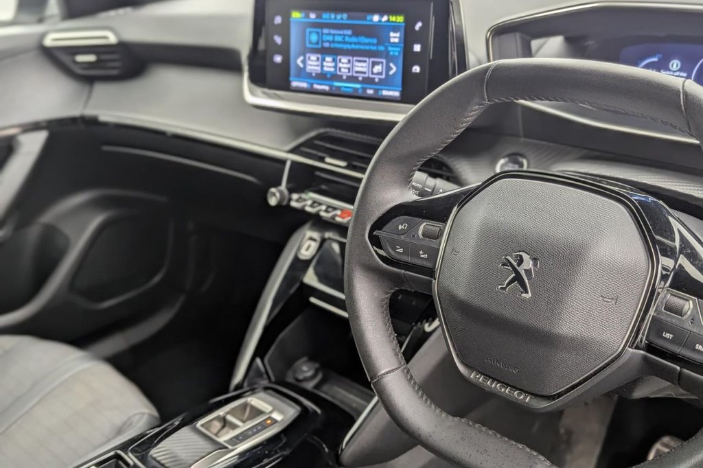 USED 2023 23 PEUGEOT E-2008 50kWh Allure Premium + SUV 5dr Electric Auto (7kW Charger) (136 ps) Car Play, Camera, Sat Nav