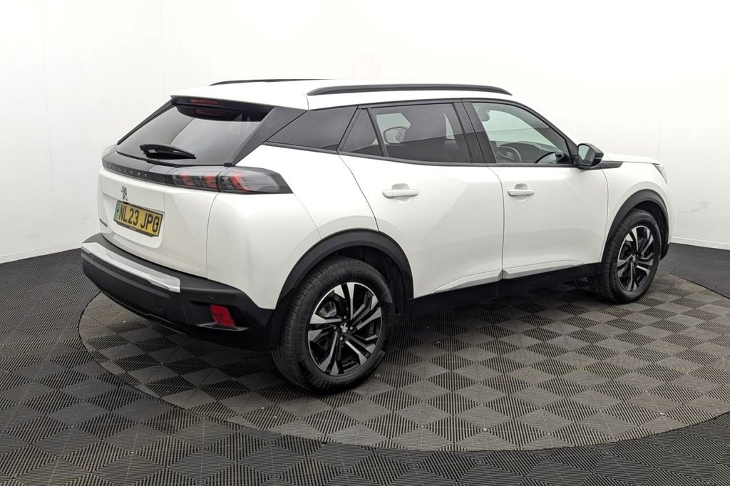 USED 2023 23 PEUGEOT E-2008 50kWh Allure Premium + SUV 5dr Electric Auto (7kW Charger) (136 ps) Car Play, Camera, Sat Nav