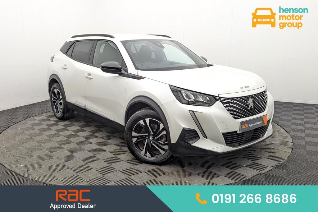 USED 2023 23 PEUGEOT E-2008 50kWh Allure Premium + SUV 5dr Electric Auto (7kW Charger) (136 ps) Car Play, Camera, Sat Nav
