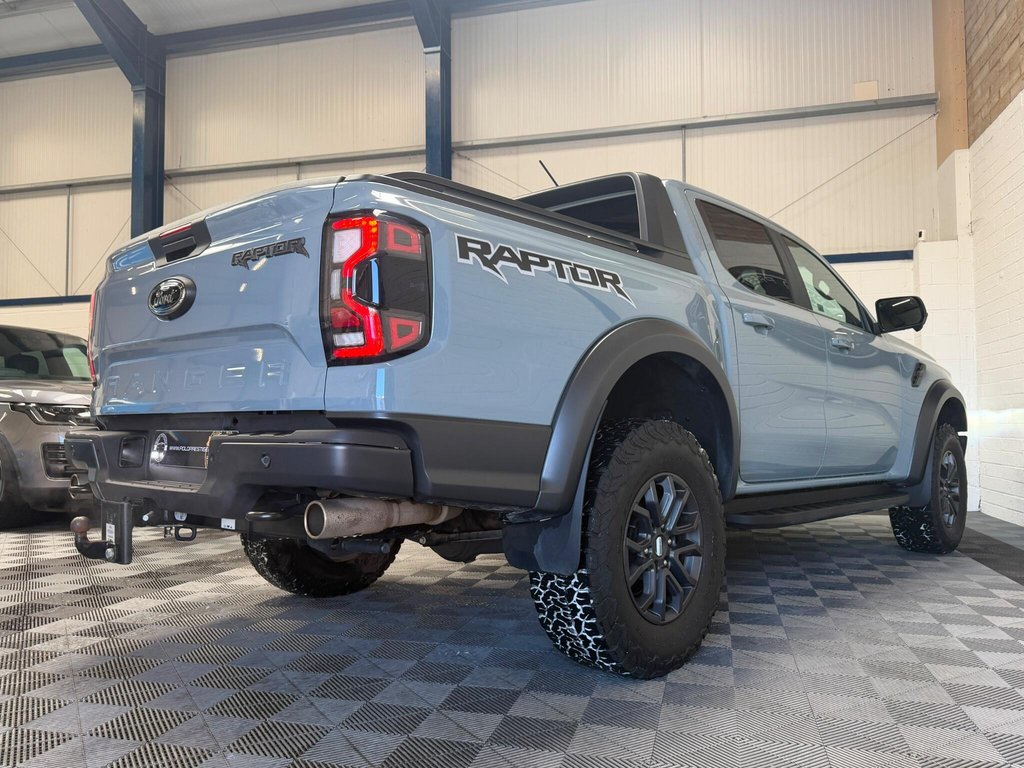 USED 2025 75 FORD RANGER 3.0T V6 EcoBoost Raptor Auto 4WD Euro 6 (s/s) 4dr Â£42500+VAT. ELECTRIC SHUTTER