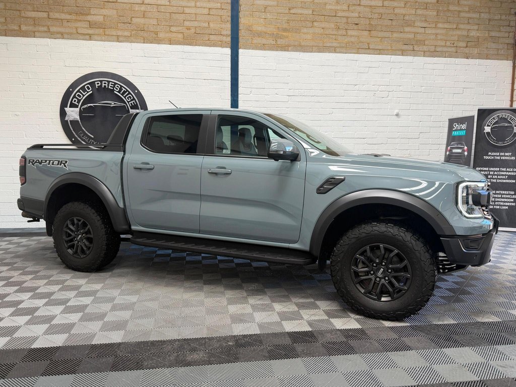 USED 2025 75 FORD RANGER 3.0T V6 EcoBoost Raptor Auto 4WD Euro 6 (s/s) 4dr Â£42500+VAT. ELECTRIC SHUTTER