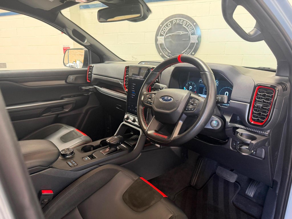 USED 2025 75 FORD RANGER 3.0T V6 EcoBoost Raptor Auto 4WD Euro 6 (s/s) 4dr Â£42500+VAT. ELECTRIC SHUTTER