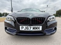 USED 2017 67 BMW 2 SERIES 1.5 218i Sport Coupe 2dr Petrol Manual Euro 6 (s/s) (136 ps) 12m MOT NO ADVISORIES, CRUISE