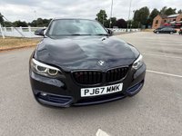 USED 2017 67 BMW 2 SERIES 1.5 218i Sport Coupe 2dr Petrol Manual Euro 6 (s/s) (136 ps) 12m MOT NO ADVISORIES, CRUISE