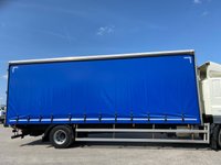 USED 2019 19 DAF CF 18T CURTAIN SIDEr SLEEPER CAB WITH TUCK UNDER TAIL LIFT, 28FT BODY 