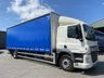 USED 2019 19 DAF CF 18T CURTAIN SIDEr SLEEPER CAB WITH TUCK UNDER TAIL LIFT, 28FT BODY 