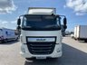 USED 2019 19 DAF CF 18T CURTAIN SIDEr SLEEPER CAB WITH TUCK UNDER TAIL LIFT, 28FT BODY 