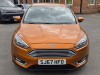 USED 2017 67 FORD FOCUS 1.0T EcoBoost Titanium Hatchback 5dr Petrol Auto Euro 6 (s/s) (125 ps) NAV + REVERSE CAM + FORD HISTORY