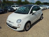 USED 2013 63 FIAT 500 1.2 Lounge Euro 4 3dr Â£35 TAX+ULEZ FREE+PANORAMIC