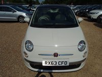 USED 2013 63 FIAT 500 1.2 Lounge Euro 4 3dr Â£35 TAX+ULEZ FREE+PANORAMIC