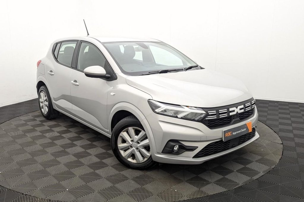 USED 2023 23 DACIA SANDERO 1.0 TCe Expression Hatchback 5dr Petrol CVT Euro 6 (s/s) (90 ps) Camera, Keyless Go, Cruise