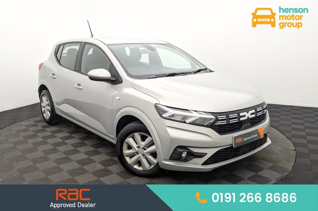 USED 2023 23 DACIA SANDERO 1.0 TCe Expression Hatchback 5dr Petrol CVT Euro 6 (s/s) (90 ps) Camera, Keyless Go, Cruise