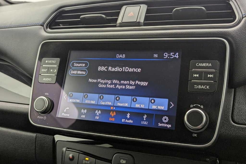 USED 2022 72 NISSAN LEAF 39kWh N-Connecta Hatchback 5dr Electric Auto (150 ps) Sat Nav, Camera, Heated Seats