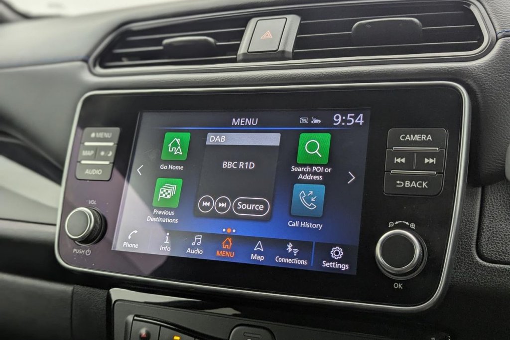 USED 2022 72 NISSAN LEAF 39kWh N-Connecta Hatchback 5dr Electric Auto (150 ps) Sat Nav, Camera, Heated Seats
