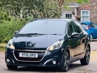 USED 2016 16 PEUGEOT 208 1.2 PureTech GT Line Hatchback 5dr Petrol Manual Euro 6 (s/s) (110 ps) LOW MILES+AIRCON+SENSORS+ULEZ