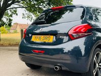 USED 2016 16 PEUGEOT 208 1.2 PureTech GT Line Hatchback 5dr Petrol Manual Euro 6 (s/s) (110 ps) LOW MILES+AIRCON+SENSORS+ULEZ