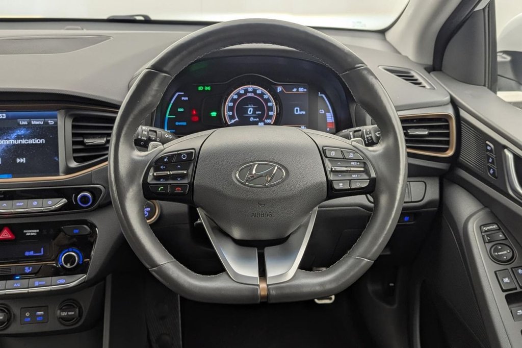 USED 2019 19 HYUNDAI IONIQ 28kWh Premium SE Hatchback 5dr Electric Auto (120 ps) Car Play, Sat Nav, Camera