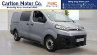 USED 2022 22 CITROEN DISPATCH 2.0 BlueHDi 1200 Enterprise Pro XL Crew Van Double Cab 6dr Diesel Manual LWB Euro 6 (s/s) (145 ps) Long Wheelbase factory build crew