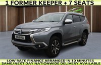 USED 2018 68 MITSUBISHI SHOGUN SPORT 2.4D 4 SUV 5dr Diesel Auto 4WD Euro 6 (181 ps) ++ 1 FORMER KEEPER++