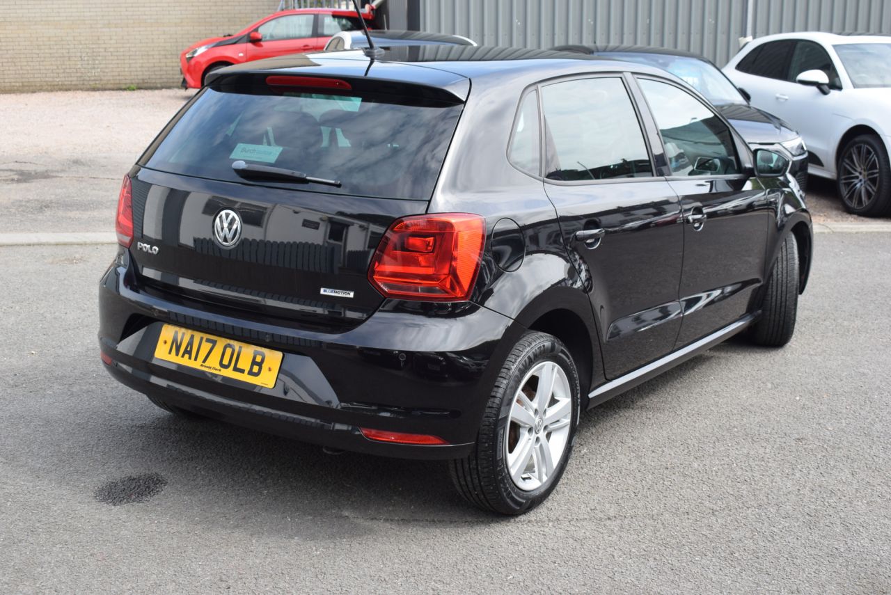 2017 VOLKSWAGEN POLO 1.0 BlueMotion Tech Match Edition Hatchback 5dr Petrol Manual Euro 6 (s/s) - vehicle photo 4 for sale on PureCar