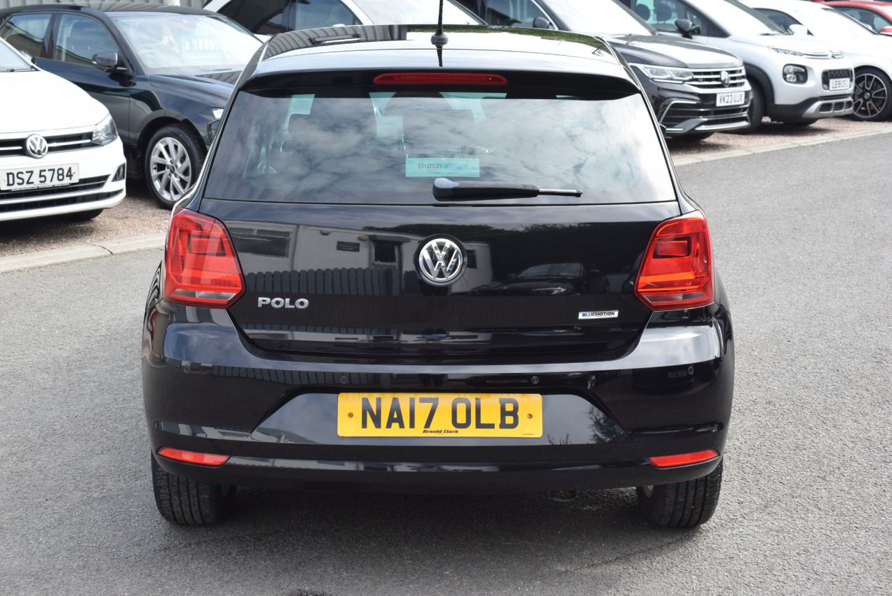 2017 VOLKSWAGEN POLO 1.0 BlueMotion Tech Match Edition Hatchback 5dr Petrol Manual Euro 6 (s/s) - vehicle photo 5 for sale on PureCar
