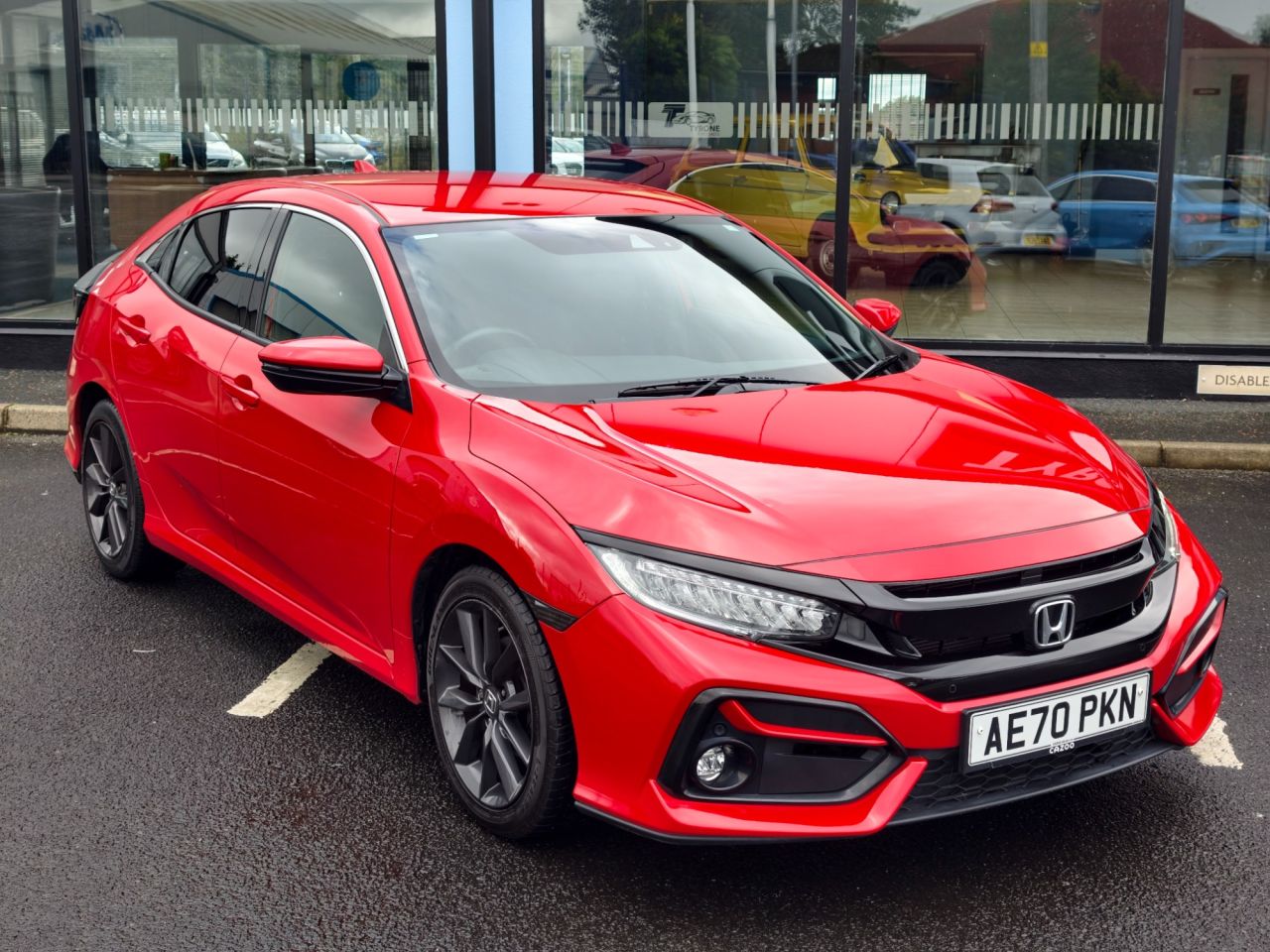 2021 HONDA CIVIC 1.0 VTEC Turbo SR Hatchback 5dr Petrol Manual Euro 6 (s/s) (126 ps) - vehicle photo 9 for sale on PureCar