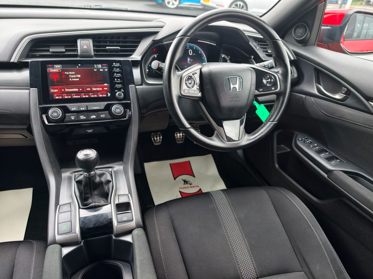 2021 HONDA CIVIC 1.0 VTEC Turbo SR Hatchback 5dr Petrol Manual Euro 6 (s/s) (126 ps) - vehicle photo 26 for sale on PureCar
