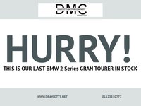USED 2018 68 BMW 2 Series GRAN TOURER 1.5 218i SE MPV 5dr Petrol Manual Euro 6 (s/s) (140 ps) ISOFIX, AIR CON