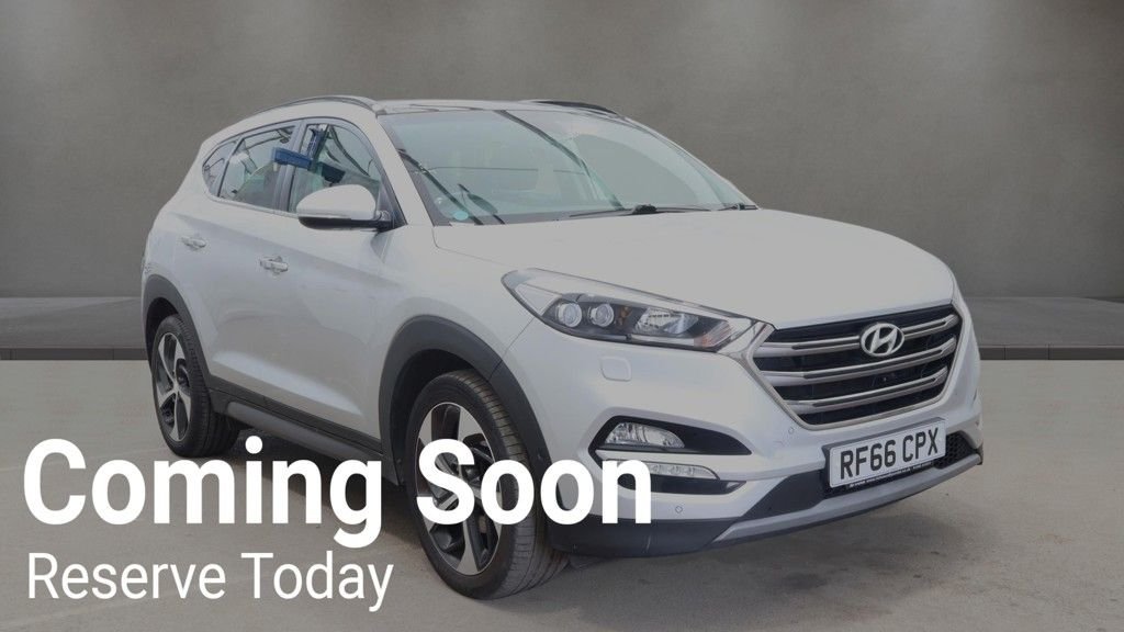 USED 2016 66 HYUNDAI TUCSON 1.7 CRDi Blue Drive Premium SE SUV 5dr Diesel DCT Euro 6 (s/s) (141 ps) 2 KEYS / SERVICE HISTORY