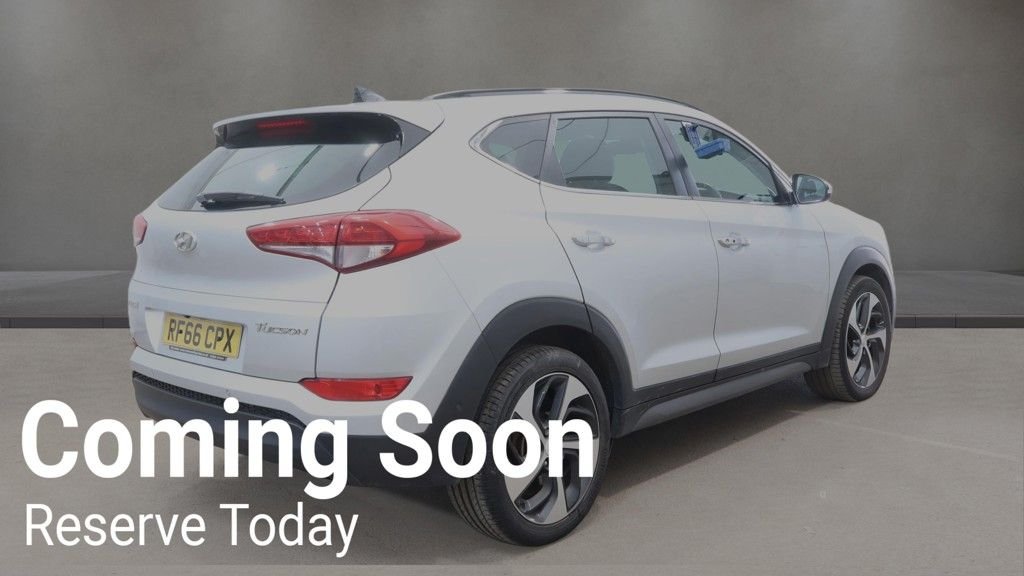 USED 2016 66 HYUNDAI TUCSON 1.7 CRDi Blue Drive Premium SE SUV 5dr Diesel DCT Euro 6 (s/s) (141 ps) 2 KEYS / SERVICE HISTORY
