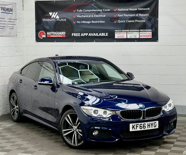 2016 66 BMW 4 SERIES GRAN COUPE 2.0 420i M Sport Hatchback 5dr Petrol Auto xDrive Euro 6 (s/s) (184 ps) 