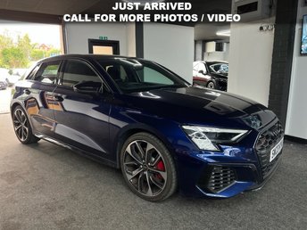 2023 AUDI S3 2.0 TFSI Vorsprung Sportback 5dr Petrol S Tronic quattro Euro 6 (s/s) (310 ps) £32995.00