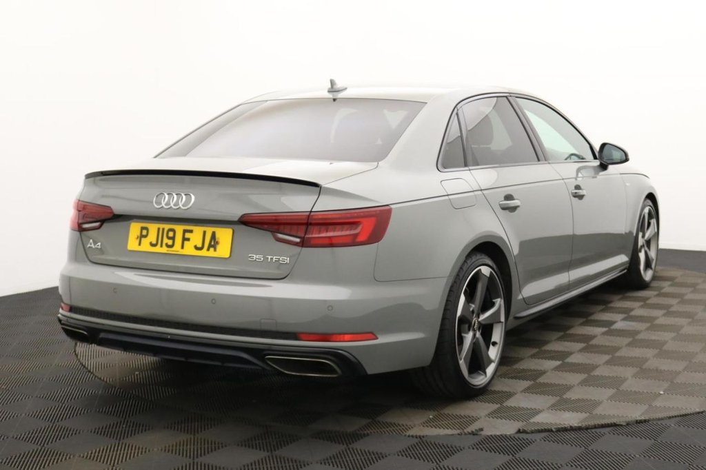 USED 2019 19 AUDI A4 2.0 TFSI 35 Black Edition Saloon 4dr Petrol Manual Euro 6 (s/s) (150 ps) Car Play, Sat Nav, Sensors