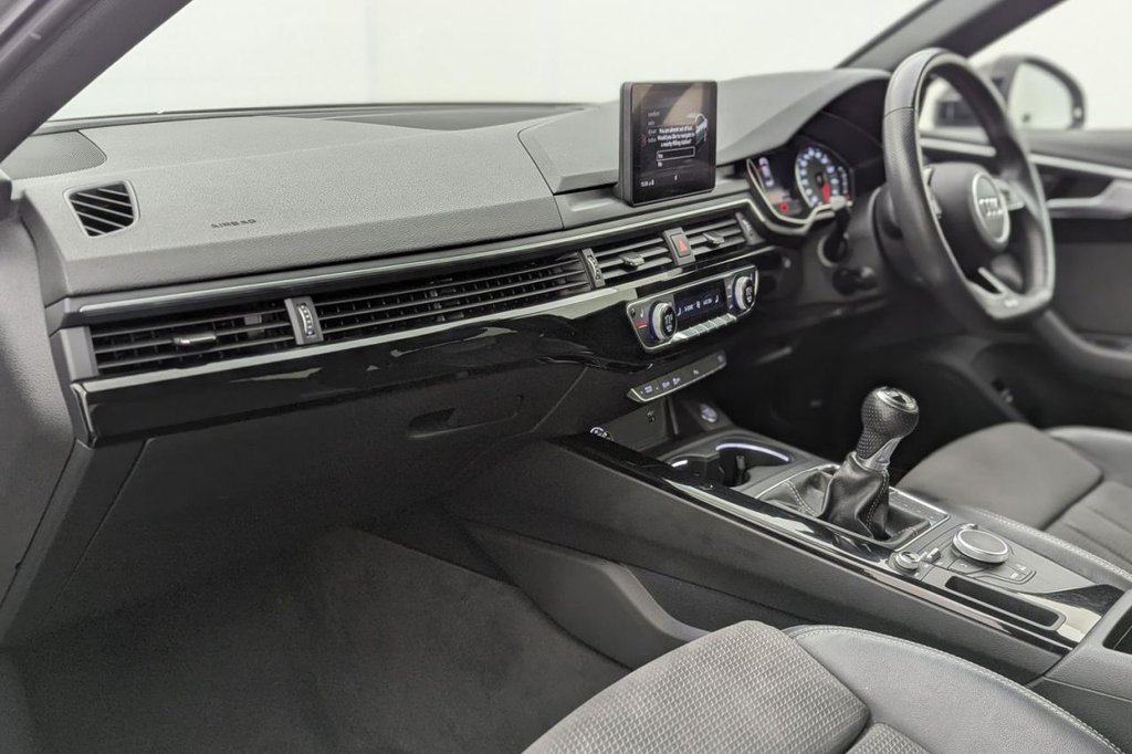 USED 2019 19 AUDI A4 2.0 TFSI 35 Black Edition Saloon 4dr Petrol Manual Euro 6 (s/s) (150 ps) Car Play, Sat Nav, Sensors