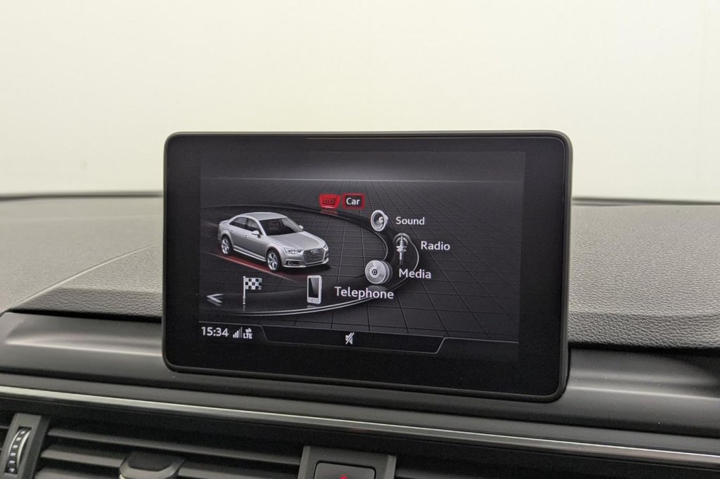 USED 2019 19 AUDI A4 2.0 TFSI 35 Black Edition Saloon 4dr Petrol Manual Euro 6 (s/s) (150 ps) Car Play, Sat Nav, Sensors
