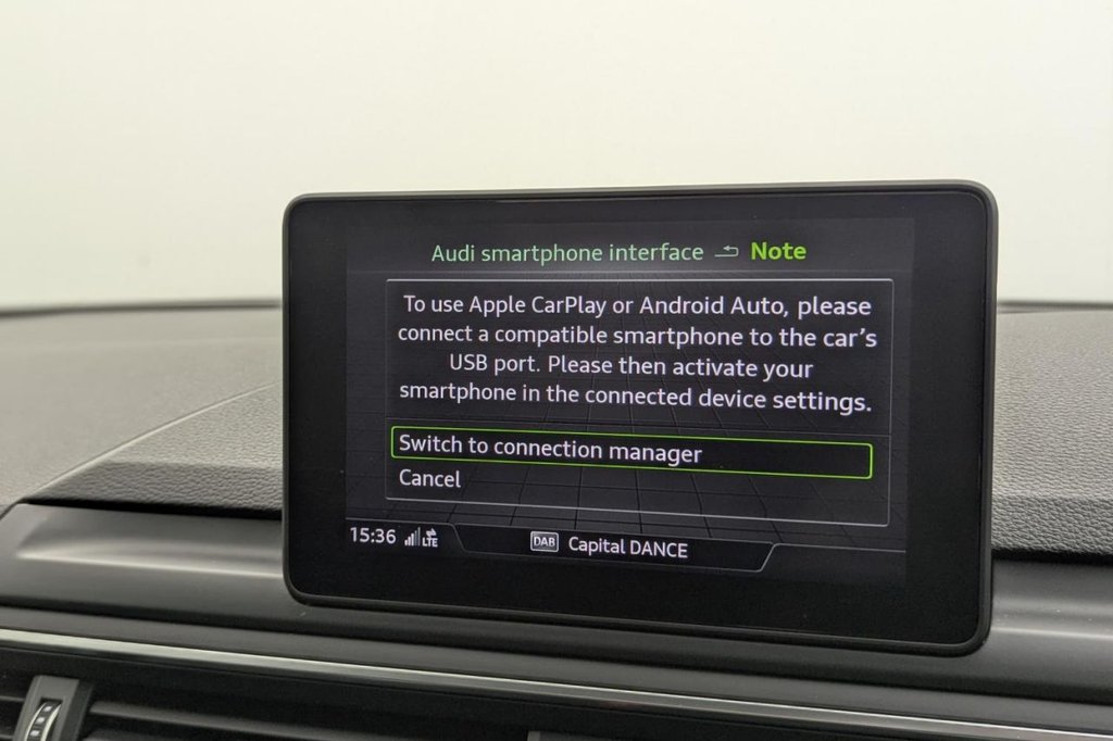 USED 2019 19 AUDI A4 2.0 TFSI 35 Black Edition Saloon 4dr Petrol Manual Euro 6 (s/s) (150 ps) Car Play, Sat Nav, Sensors