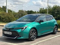 USED 2025 25 TOYOTA COROLLA 1.8 VVT-h GR SPORT Hatchback 5dr Petrol Hybrid CVT Euro 6 (s/s) (140 ps) SUPER GREEN | FULL HISTORY