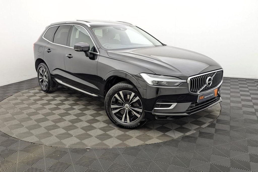 USED 2021 21 VOLVO XC60 2.0h T6 Recharge 11.6kWh Inscription Expression SUV 5dr Petrol Plug-in Hybrid Auto AWD Euro 6 (s/s) (340 ps) 4WD, Pan Roof, Sat Nav