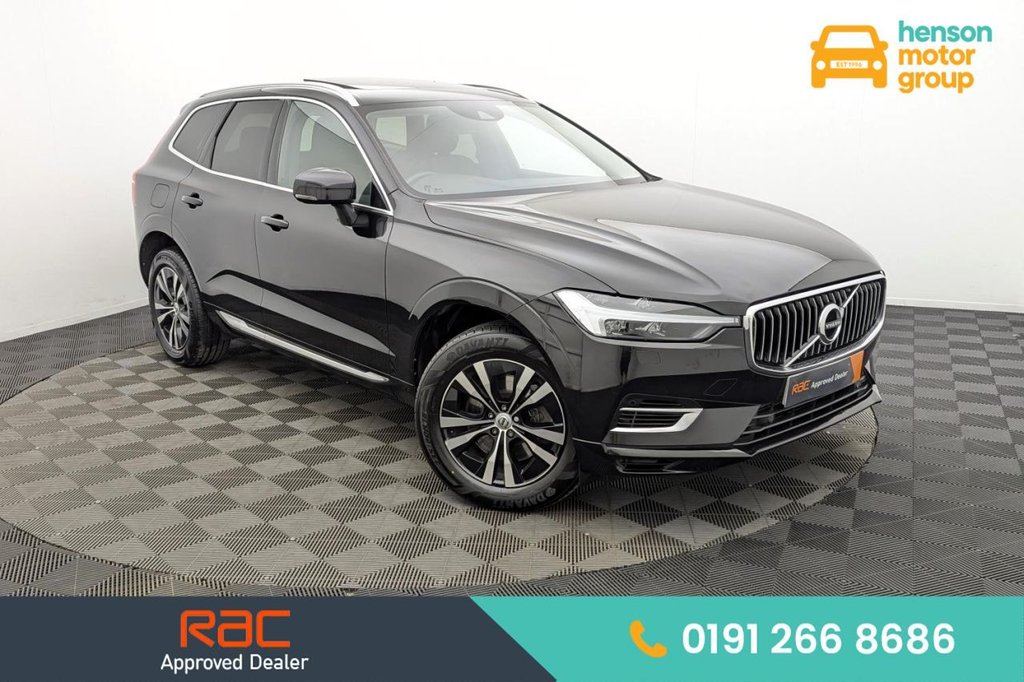 USED 2021 21 VOLVO XC60 2.0h T6 Recharge 11.6kWh Inscription Expression SUV 5dr Petrol Plug-in Hybrid Auto AWD Euro 6 (s/s) (340 ps) 4WD, Pan Roof, Sat Nav