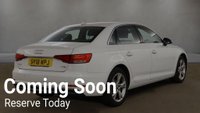 USED 2018 18 AUDI A4 1.4 TFSI Sport Saloon 4dr Petrol Manual Euro 6 (s/s) (150 ps) Complementary 6 Months RAC Warranty and 12 Months RAC Breakdown Cover Also Receive a Full MOT With All Advisory Work Completed, Fresh Engine Service and RAC Multipoint Check Before Collection/Delivery