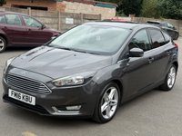 USED 2016 16 FORD FOCUS 1.0T EcoBoost Zetec Hatchback 5dr Petrol Auto Euro 6 (s/s) (125 ps) FULL SERVICE HIST - NAVIGATION