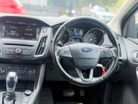 USED 2016 16 FORD FOCUS 1.0T EcoBoost Zetec Hatchback 5dr Petrol Auto Euro 6 (s/s) (125 ps) FULL SERVICE HIST - NAVIGATION