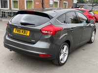 USED 2016 16 FORD FOCUS 1.0T EcoBoost Zetec Hatchback 5dr Petrol Auto Euro 6 (s/s) (125 ps) FULL SERVICE HIST - NAVIGATION