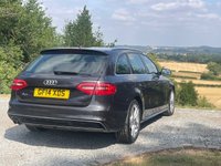 USED 2014 14 AUDI A4 AVANT 2.0 TDI S line Estate 5dr Diesel Multitronic Euro 5 (s/s) (150 ps) 