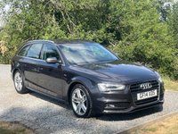 USED 2014 14 AUDI A4 AVANT 2.0 TDI S line Estate 5dr Diesel Multitronic Euro 5 (s/s) (150 ps) 